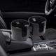 thumbnail image 1 of Portavasos automotriz extensor perfecl, portavasos doble para coche, organizador Interior de coche, base extensible desmontable, negro, 1 of 8
