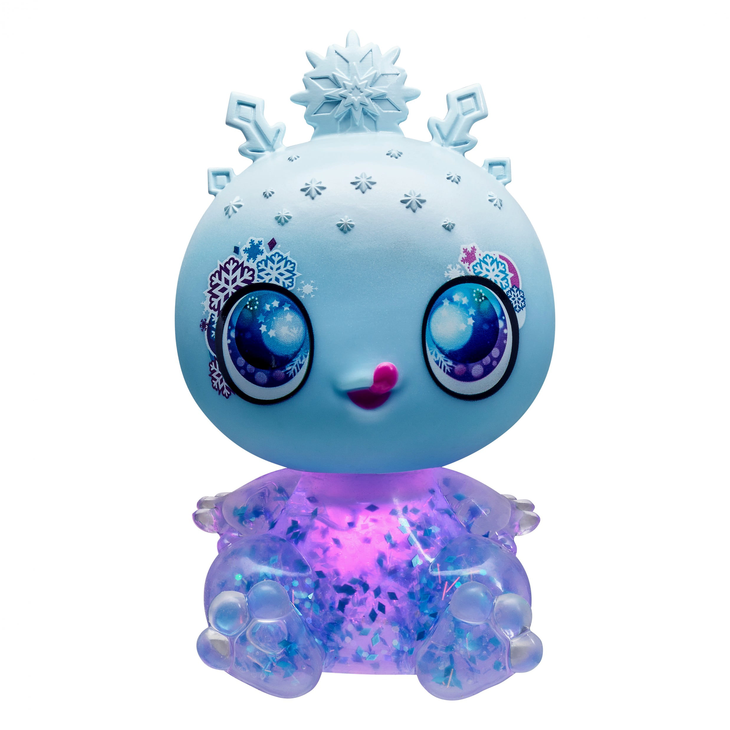 Goo Goo Galaxy Snow Glow Light Up Sensory Galaxy Slime Squish Doll New In Box! 