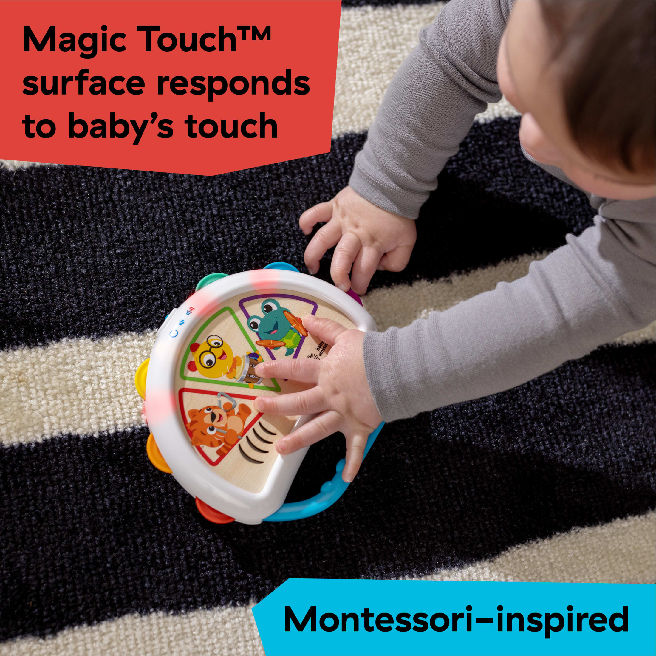 Baby Einstein Tap & Shake Magic Touch Tambourine photo 3