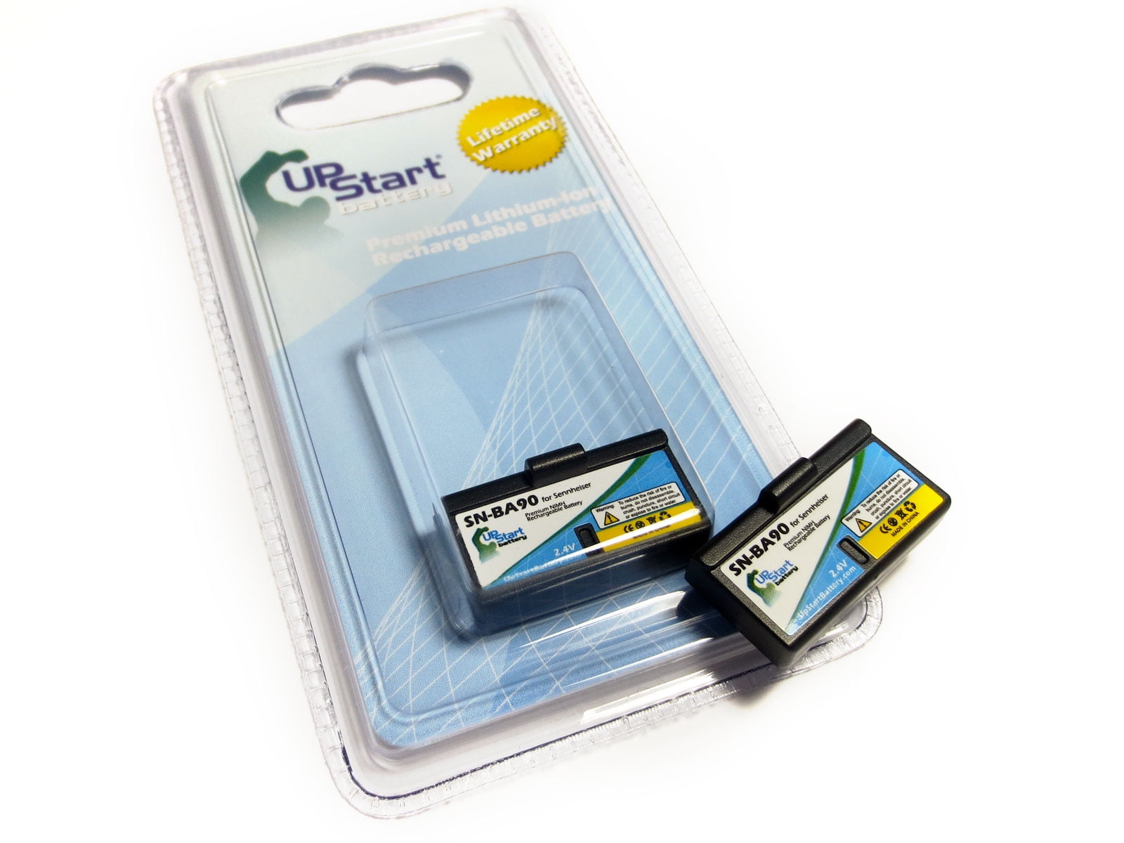 2x Pack Sennheiser HDI92P Battery Replacement for Sennheiser BA90 Headset Battery (60mAh, 2