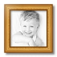 thumbnail image 2 of ArtToFrames 9x9 Inch Gold Speckeled Picture Frame, This Gold Wood Poster Frame is Great for Your Art or Photos, Comes with Regular Glass (4223), 2 of 8
