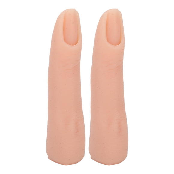 Dedo de Práctica Flexible BuyWeek Dedo de Entrenamiento de Uñas Silicona Multifuncional