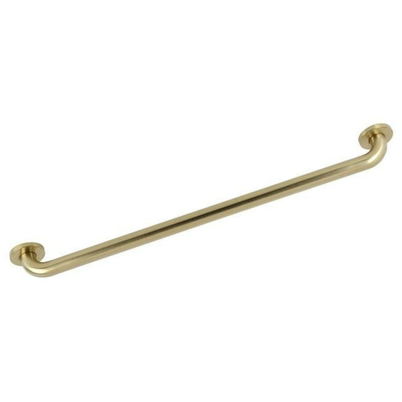 30 x 1.25 in. OD Silver Sage ADA Grab Bar, Brushed Brass