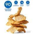 thumbnail image 4 of SNACKLINS Plant Based Crisps Vegan Healthy Snacks - Gluten Free, Grain Free, Plant Based Crisps, 100% Kosher, Low Calorie and No Added Sugar, Crunchy, Puffed Snack - Sea Salt & Viengar, Pack of 48), 4 of 4