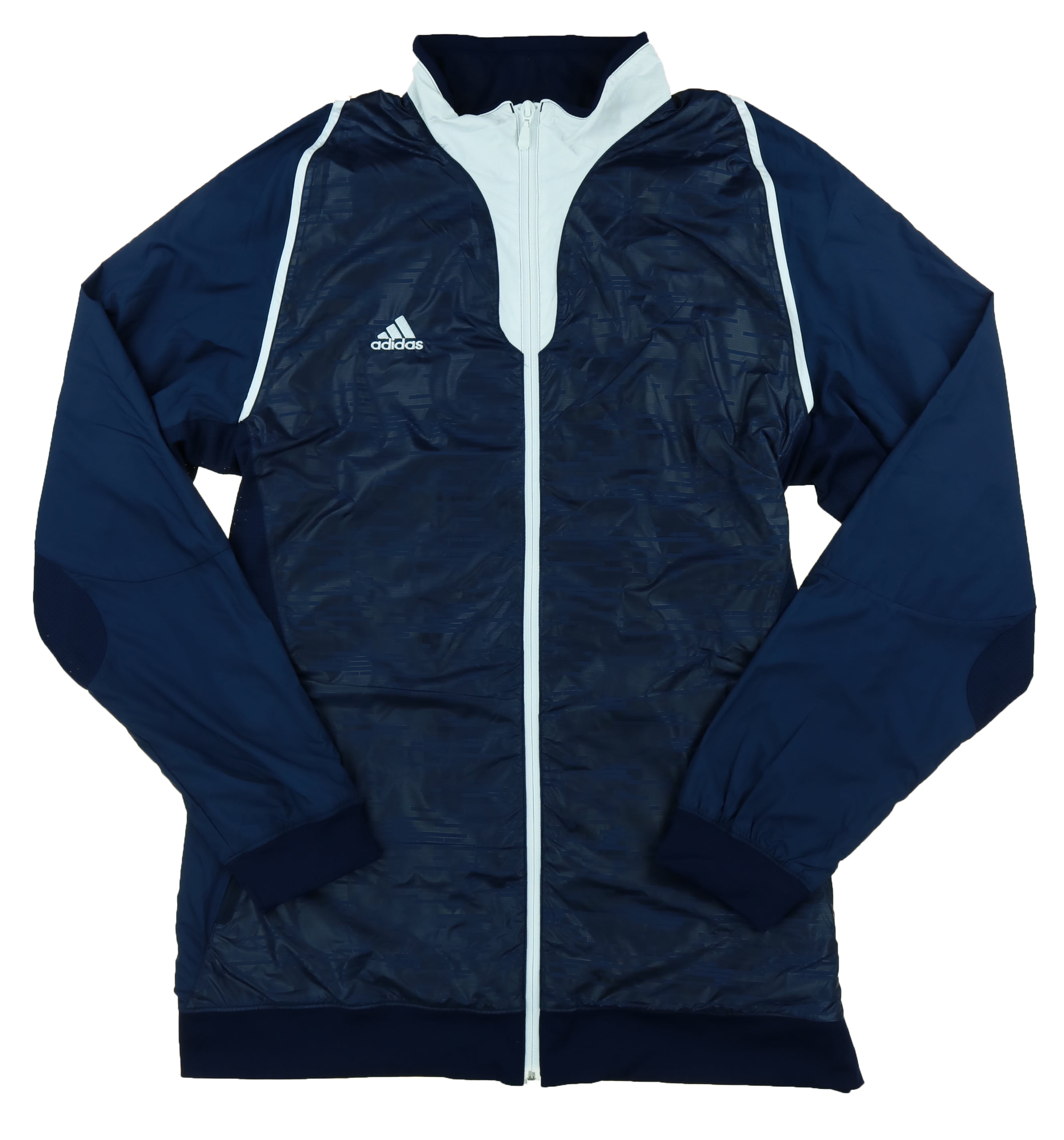 navy blue adidas jacket mens