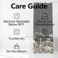 thumbnail image 5 of White Shower Curtain for Stall Bathroom Gold Black Eucalyptus Leaves Neutral Farmhouse Room Partition Home Decor Botanical Plants Waterproof Fabric RV Shower Curtains 36x72inches with Hooks, 5 of 6