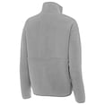 thumbnail image 3 of Women's Antigua  Gray Los Angeles Rams Figure Half-Zip Sweatshirt, 3 of 4