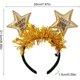 thumbnail image 3 of Diademas con purpurina, fiesta de Navidad, diademas, festival, cumpleaños, fiesta, aros para el pelo para celebraciones de Nochevieja plateados, 3 of 4