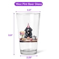 thumbnail image 5 of Happy Mother's Day Newfoundland with Sweets and Flowers at a Picnic 16oz Pint Beer Glass Mug Newfie Dog Lover Gifts Beer Glasses Cup - 13005, 5 of 5