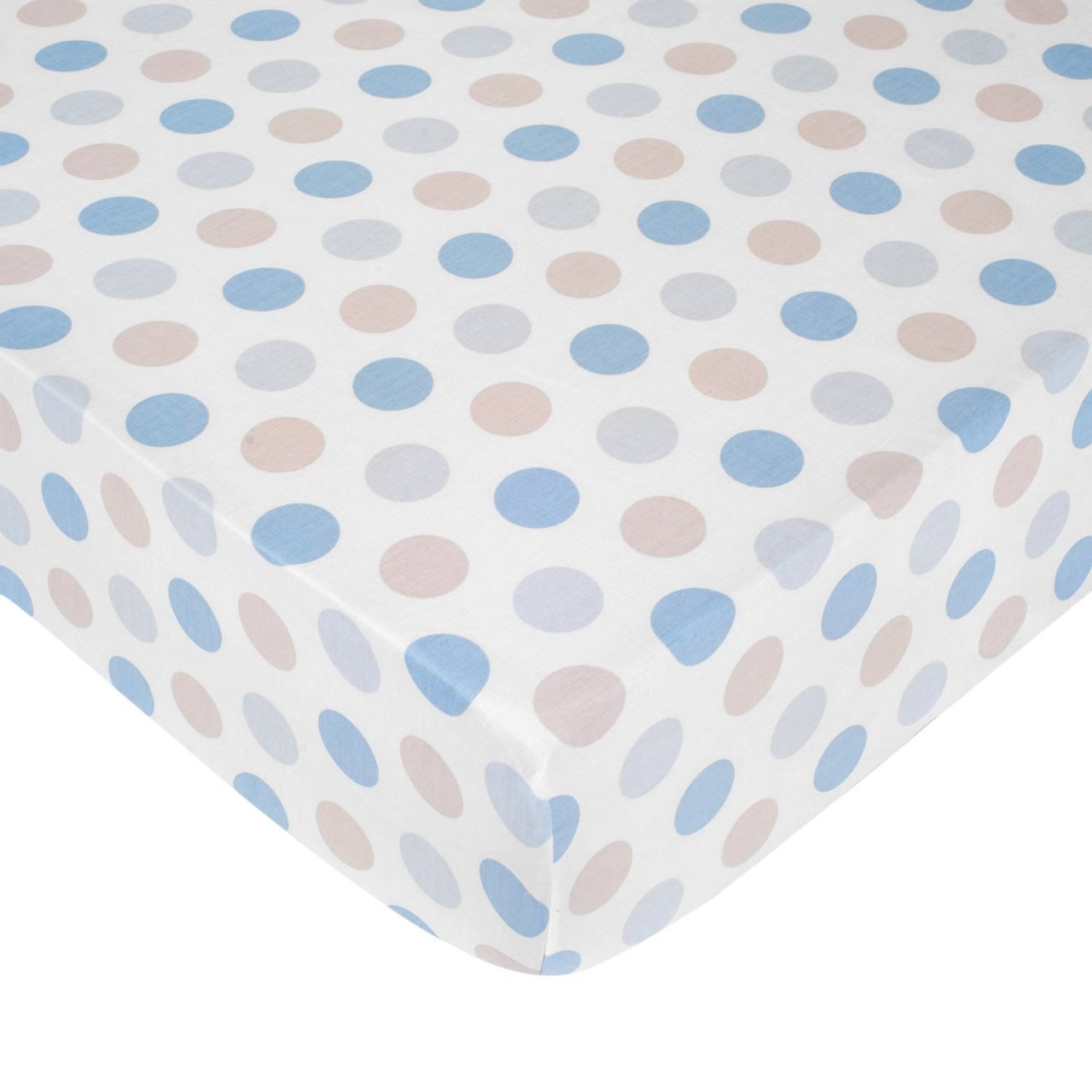 Carter's Crib Fitted Sheet, Boy Dots
