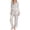 White, variant on Liuchenyi Pajamas for Women Set Womens Halloween Pajamas Set 2 Piece Button Down Matching Sleepwear Fall Outfit with Fun Graphic Print for Cozy Holiday Nights At Home