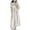 White, variant on Women's Fluffy Robe Cute Fleece Full Length Bathrobes Soft Plush House Coat with Hood for Adult M-XXL