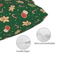 thumbnail image 3 of Balery green Christmas Element Funda de Cojín Estampada, Regalos para Mujeres, Regalos de Amor para Ella, Regalos para Novia o Esposa, Funda de Almohada-20"x30", 3 of 6