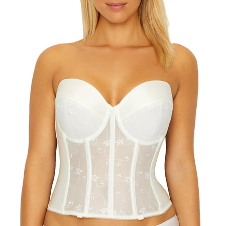 

Dominique Womens Alana Low Back Bustier Style-7777