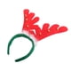thumbnail image 5 of Red para El Pelo con Cuernos de Reno de Ciervo Navideño con Decoración de Campanas Y Plumas Sunnimix Venda, 5 of 5
