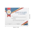 thumbnail image 2 of GOOHOCHY  10 Sheets Blank Congratulations Certificate Birthday Certificates for Kids Classroom Awards Child, 2 of 8