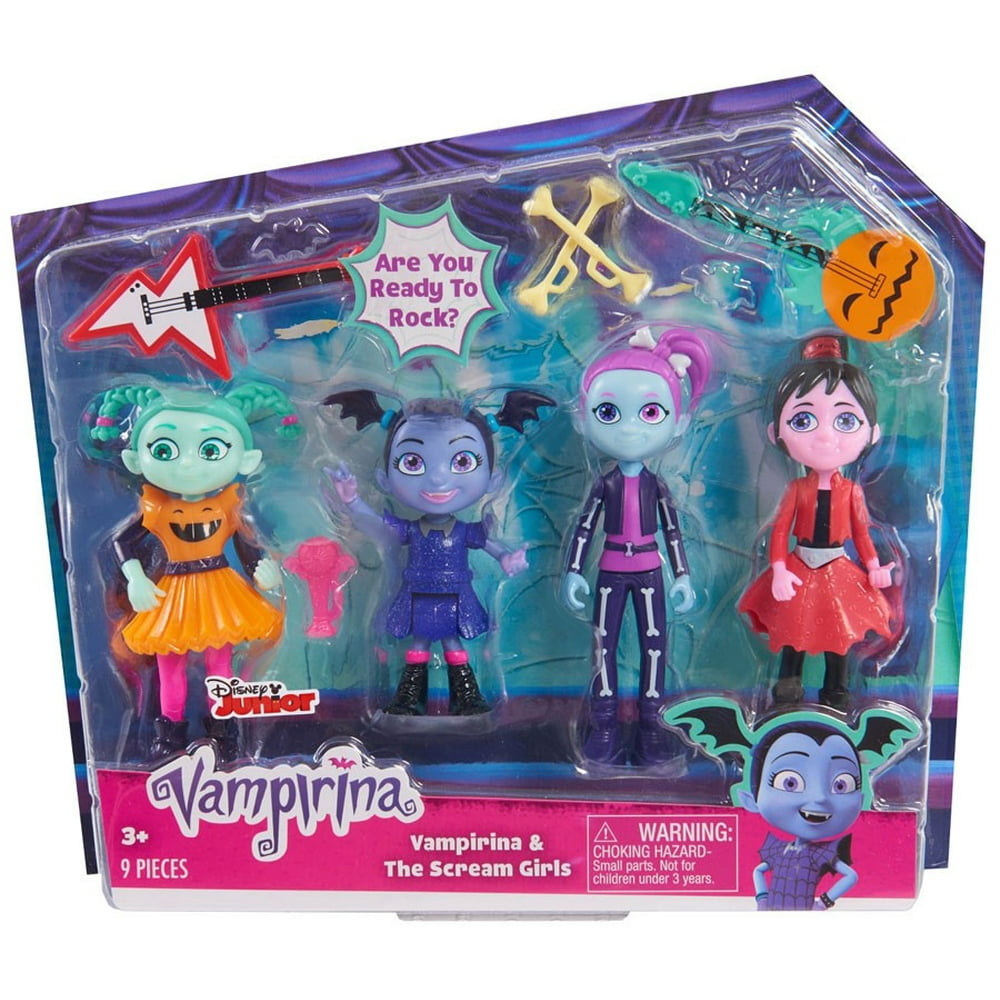 Disney Junior Vampirina & The Scream Girls Figure 4Pack