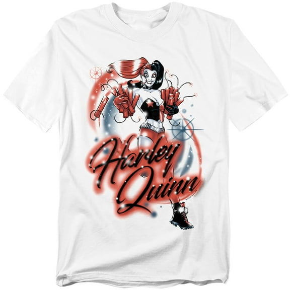 Batman T-Shirt Harley Airbrush Unisex Graphic Tee For Men & Women