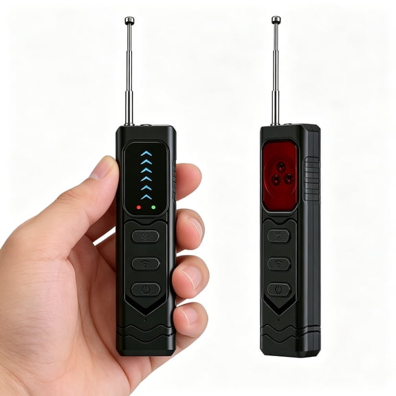 F3 Hidden Camera Detector, RF Signal Bug Detector Anti‑Spy Device for GPS Tracker Wireless Listening Device Finder, Privacy Protector for Hotel Travel Office Home