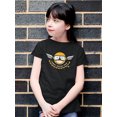 thumbnail image 2 of Street Racing Team - Retro Moto Racer Emoji Youth's T-shirt, 2 of 4