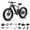 Gray, variant on PUCKIPUPPY Electric Bikes for Adults Dual Motor E Bike 28 mph 1600W Peak 80Miles Range 26" Fat Tire Ebike 48V 20AH Battery E-Bike Full Suspension E-Mountain Bikes 8 Speed, Comply with UL2849 by SGS