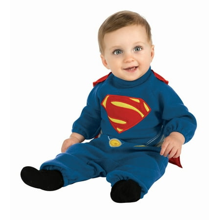 Man of Steel Superman EZ-On Young Child's Romper Costume Toddlers (Best Toddler Superman Costume)