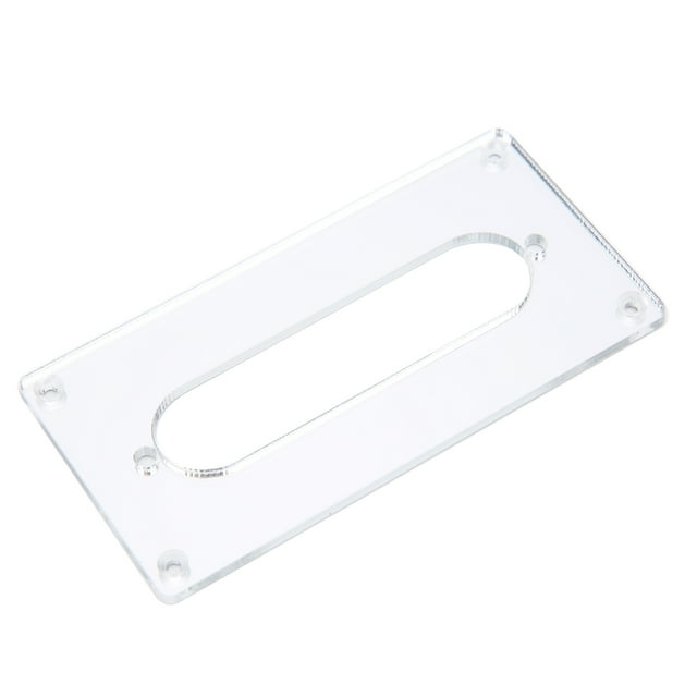 Cubierta de pastilla de guitarra de plástico, cubierta de pastilla de guitarra Accesorio de cubierta de pastilla de guitarra acrílica Cubierta de pastilla de guitarra Valor excepcional