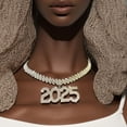 thumbnail image 2 of AOOOWER Eye Catching 2025 Pendant Necklace with Cuban Chain Designs for Street Styles, 2 of 7
