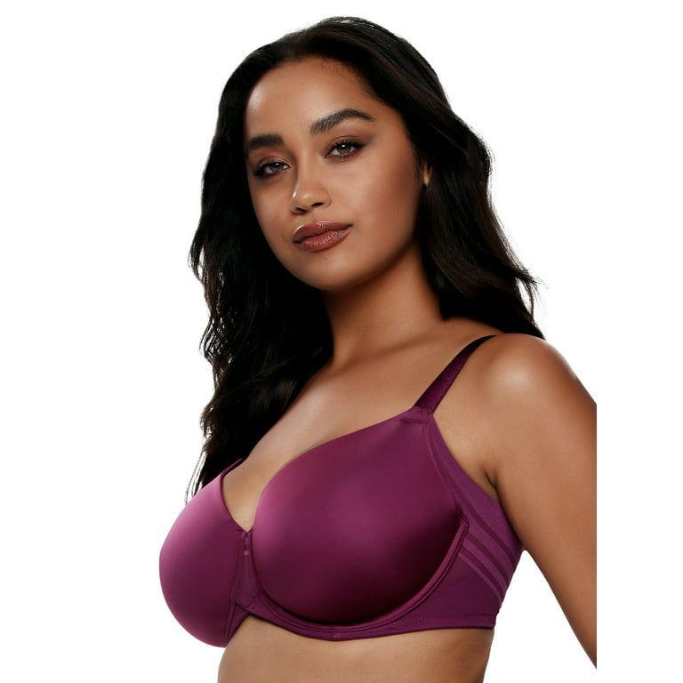 Marvelous Side Smoothing T-Shirt Bra - Rosewater (Black Lily, 42D) 