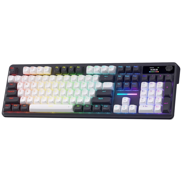 Teclado para videojuegos Redragon K762 con junta inalámbrica con pantalla Hype