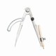 thumbnail image 4 of Woodworking compass, precision woodworking compass with wing divider and pen holder, silver, 4 of 4