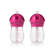 OXO Tot Transitions Straw Cup 9 Oz - 2 Pack - Pink