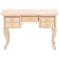 thumbnail image 2 of Dollhouse Desk, Exquisite Collection Safe And Eco-Friendly Firm And Long Service Life Miniature Table, Girls for Children, 2 of 7