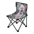 thumbnail image 2 of YAZAOO Camping Chairs Modern Fluffies Joy Pattern Folding chair, 2 of 8