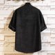 thumbnail image 3 of pstuiky camisetas de manga corta para hombre, Camiseta informal de manga corta con botones de color liso para hombre camisetas de hombre xxxxl, 3 of 4