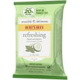 thumbnail image 4 of Burts Bees Facial Cleanser Towelettes with Cucumber & Mint, 36 ct, 4 of 11