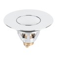thumbnail image 4 of Drain Plug with Basket Metal Bounce Pop?Up Drainer Filter Stopper for Basin Sink, 4 of 5
