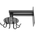 thumbnail image 2 of KAKOWELY Rotating Hooks 1Set Punch-free Hooks Multipurpose Rotating Aluminum Hooks Kitchen Supply5.91"X3.94"X1.97", 2 of 4