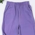 thumbnail image 2 of Jalioing Big Girls Straight Leg Sweatpants Solid Casual Loose Elastic Waist Open Bottom Joggers Workout Trousers, 2 of 6