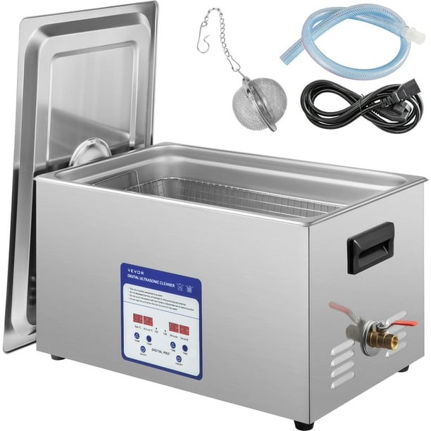 Petit nettoyeur à ultrasons pour bijoux lunettes machine de bain de  nettoyage à ultrasons