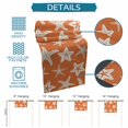 thumbnail image 6 of Orange Starfish Coastal Table Runner 70 Inches, Nautical Summer Ocean Abstract Art Bed Runner Dresser Scarves Tabletop for Indoor Outdoor Parties/Ceremony/Banquet, 13" x 70", 6 of 9