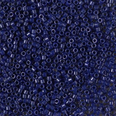 Miyuki Delica Seed Beads DB2144 11/0 Duracoat Opaque Cobalt Blue 7.2 Grams
