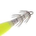 thumbnail image 3 of 5x Señuelo Cebo Duro Pesca Sunnimix Calamar Pulpo Agua Salada Amarillo, 3 of 7