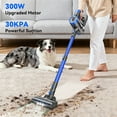 thumbnail image 3 of Devoac Cordless Vacuum Cleaner, 60mins 4000mAh 30000pa 300W Lightweight Brushless Vacuum Cleaners, 6 in 1 Powerful Handheld Vacuum for Home Pet Hair Carpet Floor, 3 of 10