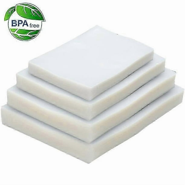 100 Pcs Vacuum Sealer Freezer Storage Machine Bags for Food, Vacuum Seal a Meal Bags with BPA Free