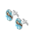 thumbnail image 2 of Deer Stylish Shirt Cufflinks Set Made of Stainless Steel for Formal Attire, Weddings, and Events, 2 of 6