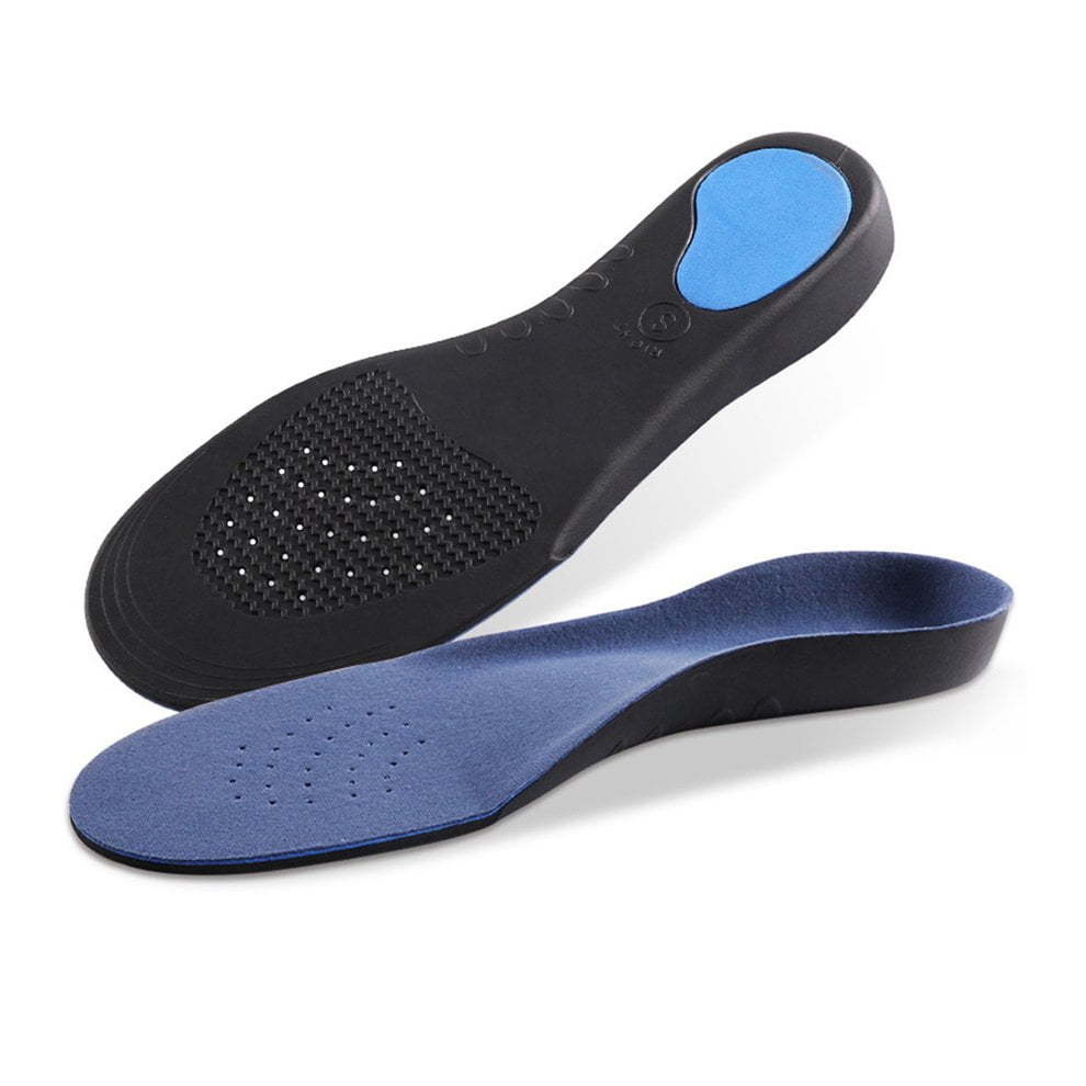 1 Pair Orthotic Flat Foot Arch Support Cushion Shoe Insoles Heel Pain Relief Men Women Plantar