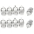 thumbnail image 1 of 10 Piezas Conector UHF Macho PL259 Enchufe Soldadura RG58 RG142 LMR195 RG400 Cable Plata, 1 of 5