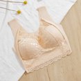 thumbnail image 3 of Sujetador de mujer sexy de encaje de talla grande de una pieza Bralette Top hace que los pechos grandes parezcan más pequeños Push Up Lencería femenina, 3 of 5