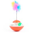 thumbnail image 4 of Qiyun Cat Feather Bell Tumbler Toy Colorful Fall-resistant Spring Track Pet Funny Playing Supplies For Teasing, 4 of 9